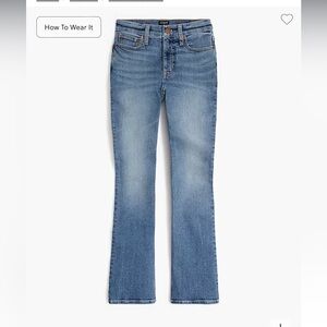 Womens Size 27 Mid-Rise Flare Crop Jean  by J. Crew